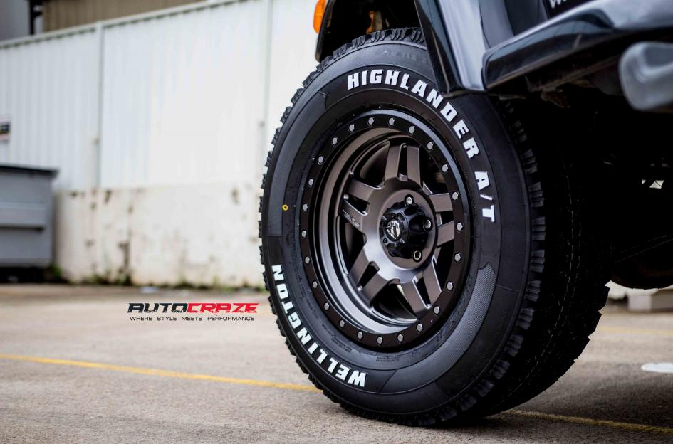 JEEP WRANGLER ANZA MATTE ANTHRACITE WITH BLACK RING 3