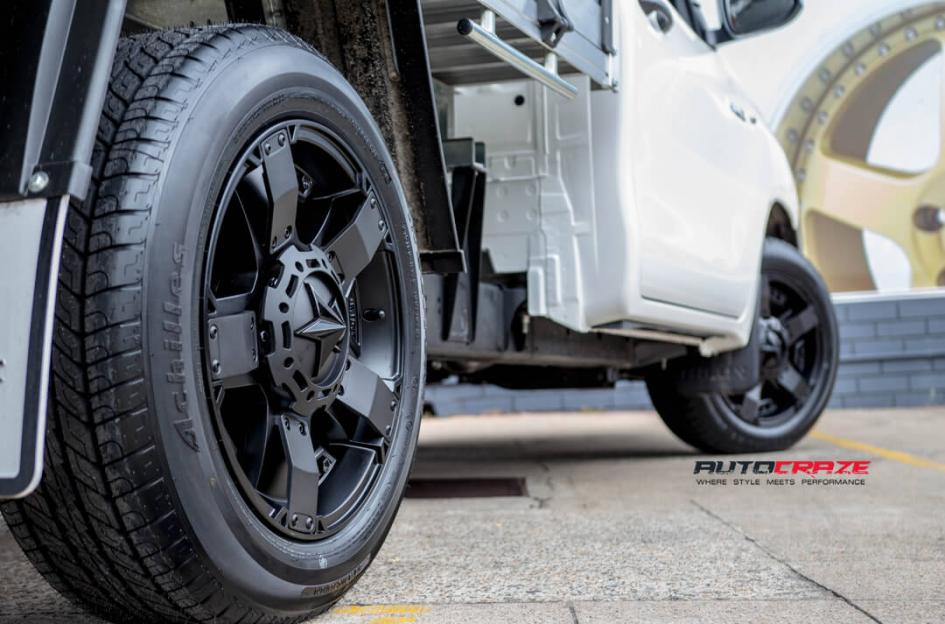 TOYOTA HILUX 2WD (2005 ONWARDS) ROCKSTAR XD 2 MATTE BLACK