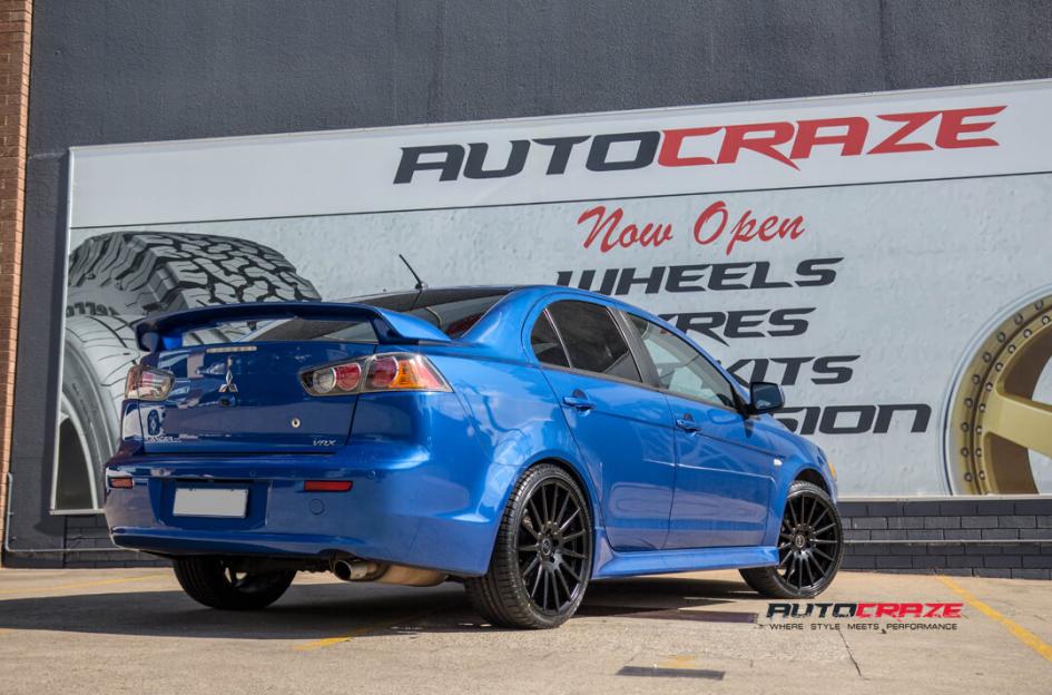 MITSUBISHI LANCER OX110 MATTE BLACK