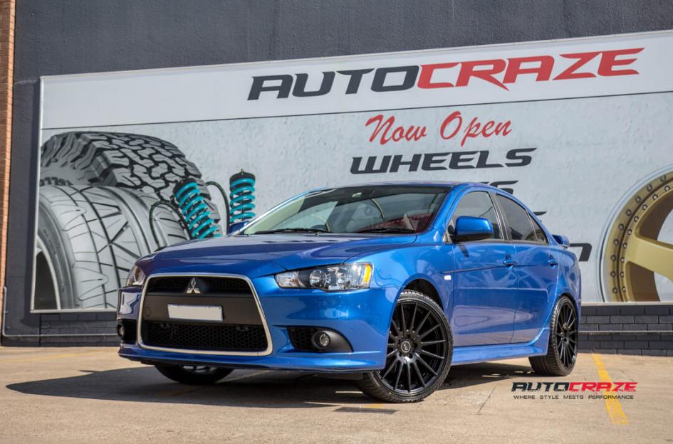 MITSUBISHI LANCER OX110 MATTE BLACK