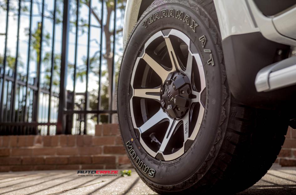 MITSUBISHI TRITON T05 SATIN BLACK MACHINED FACE