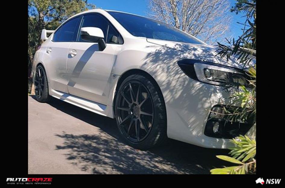 SUBARU WRX ESSEN SATIN BLACK