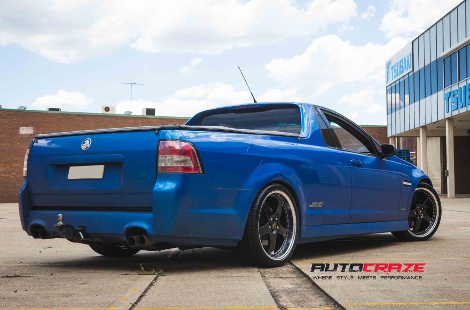 HOLDEN-COMMODORE-VE-UTE-FR-BLACK-MACHINED-LIP