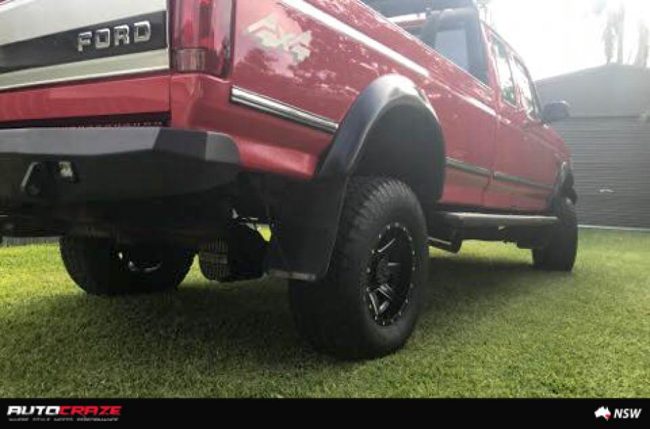 FORD F250 MAVERICK GLOSS BLACK MILLED ACCENTS
