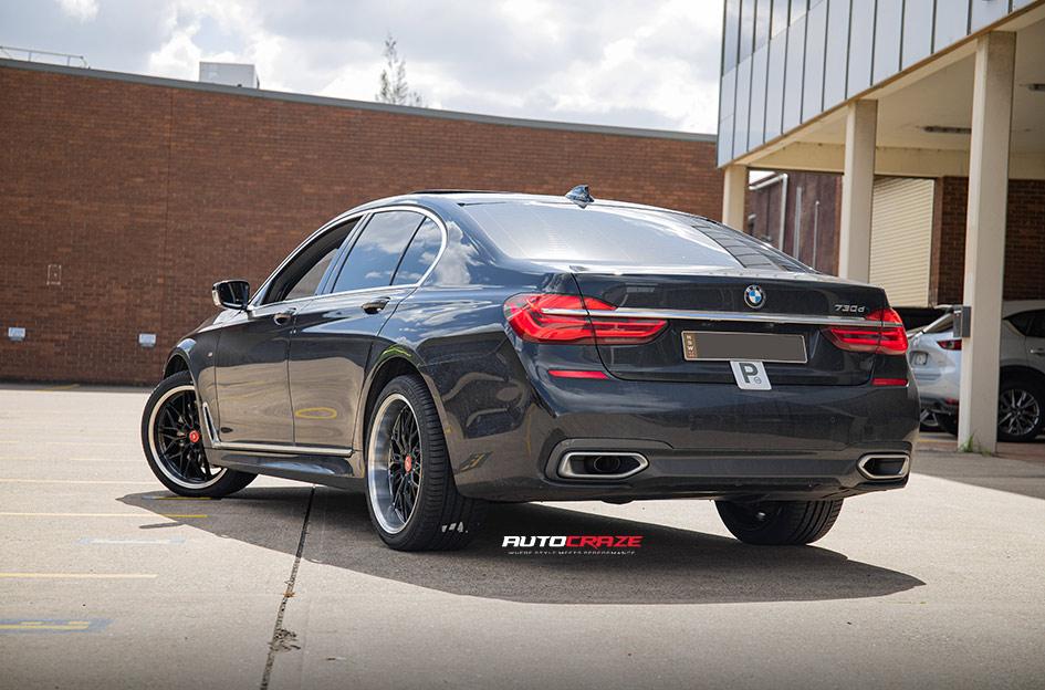 BMW 7 SERIES KIKI5588 BLACK POLISHED LIP