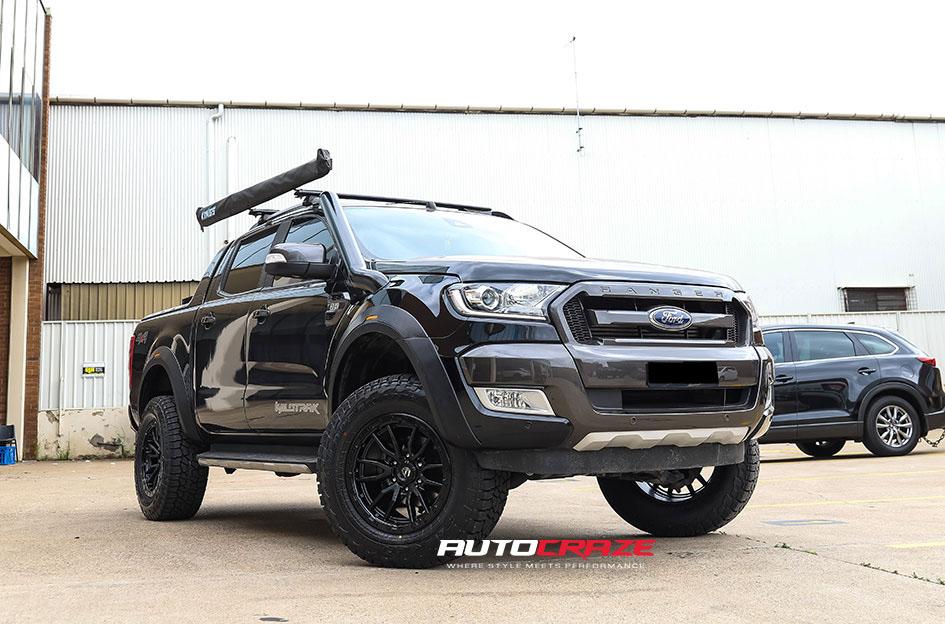 FORD RANGER REBEL MATTE BLACK