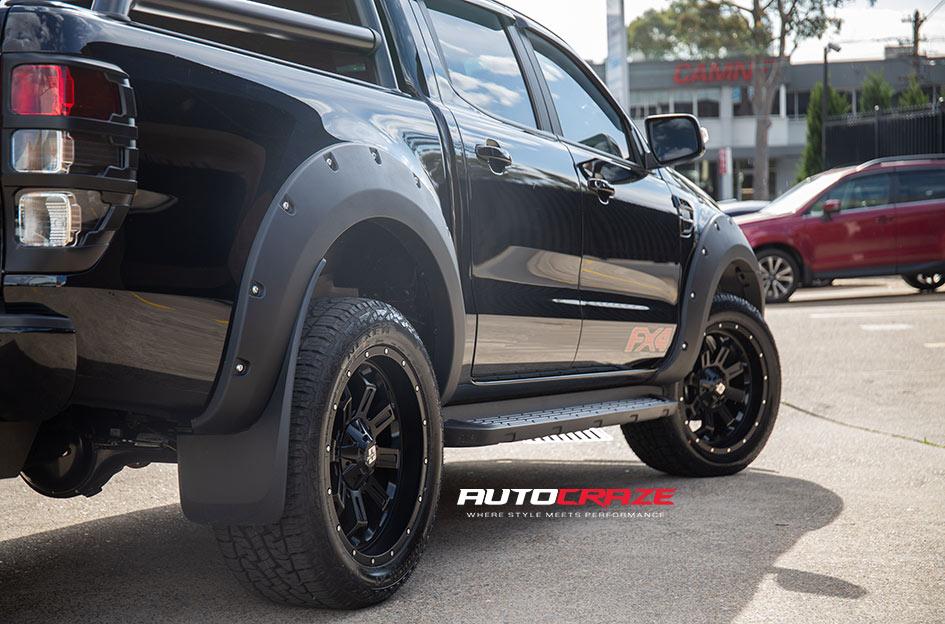 FORD RANGER HURRICANE MATTE BLACK