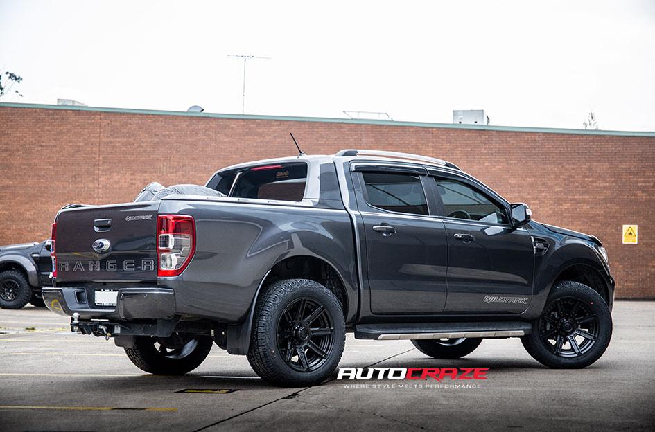 FORD RANGER ROGUE MATTE BLACK