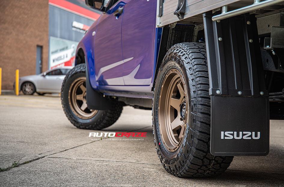 ISUZU DMAX SHOK BRONZE