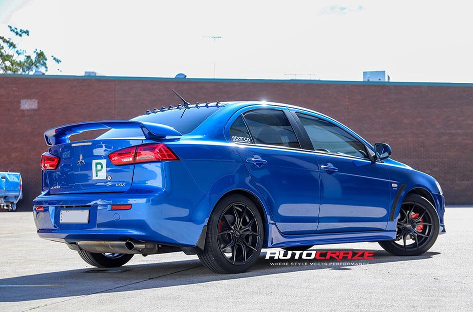 MITSUBISHI LANCER VENOM MATTE BLACK