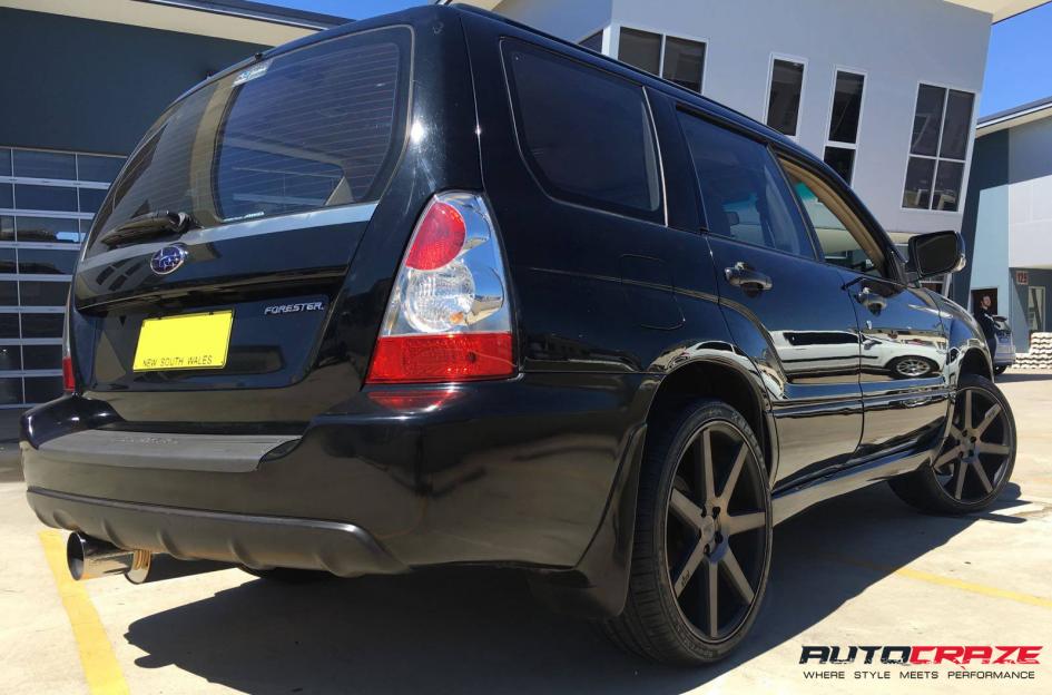 SUBARU FORESTER VERONA MATTE BLACK TINTED FACE