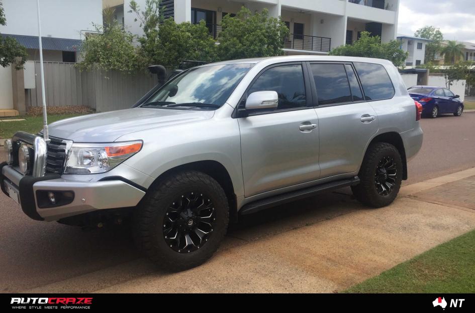 TOYOTA LANDCRUSIER ASSAULT GLOSS BLACK MILLED ACCENTS 3