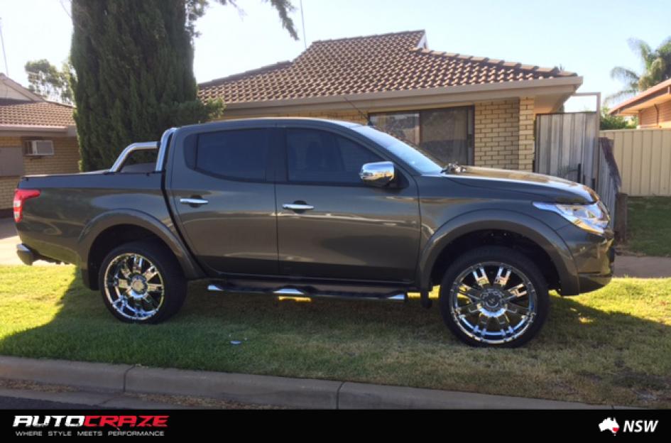 MITSUBISHI TRITON HE835 CHROME