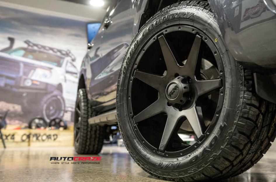FORD EVEREST TEMPEST 205 SATIN BLACK
