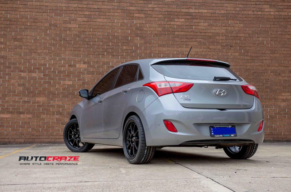 HYUNDAI I30 ROTATE MATTE BLACK 