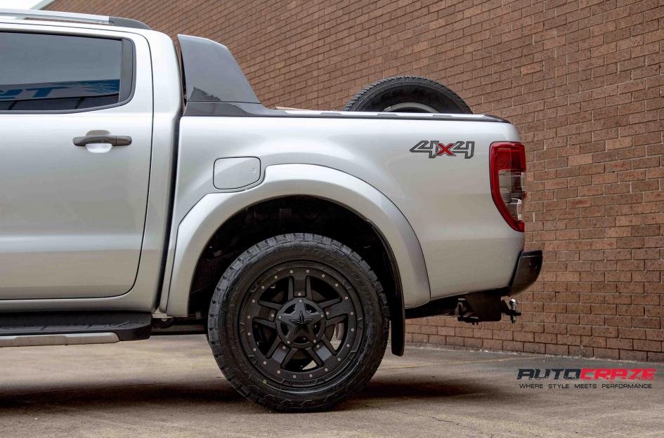 FORD RANGER ROCKSTAR XD 3 MATTE BLACK