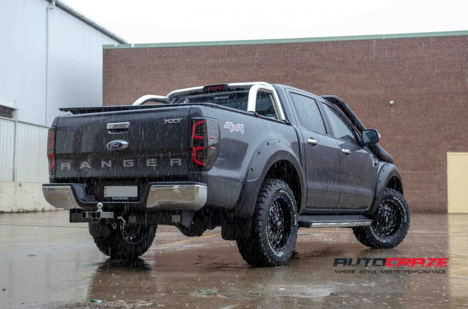 FORD RANGER GD03 GLOSS BLACK MILLED ACCENTS 3