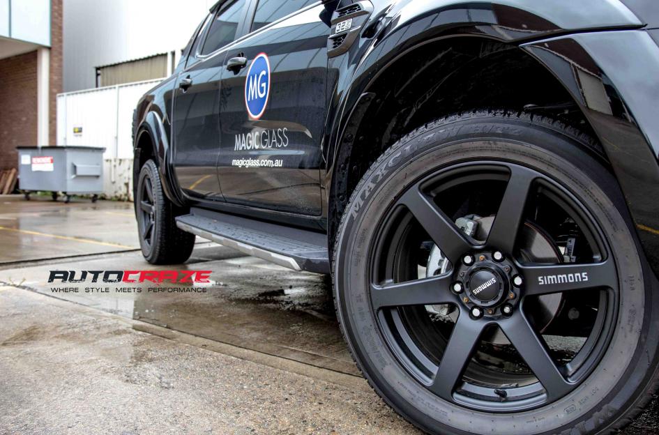 FORD RANGER S6 MATTE BLACK