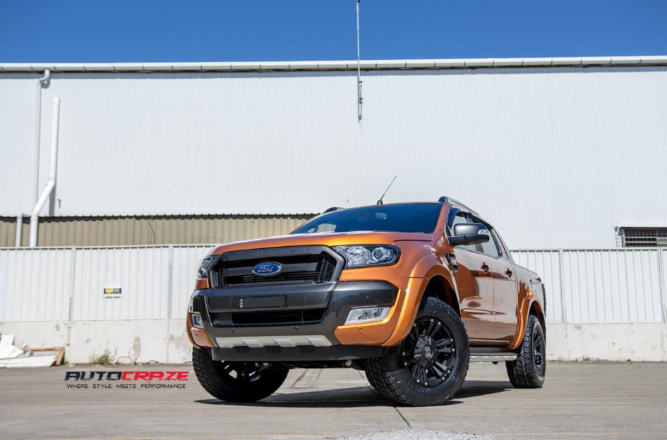 FORD RANGER MONSTER XD 2 MATTE BLACK
