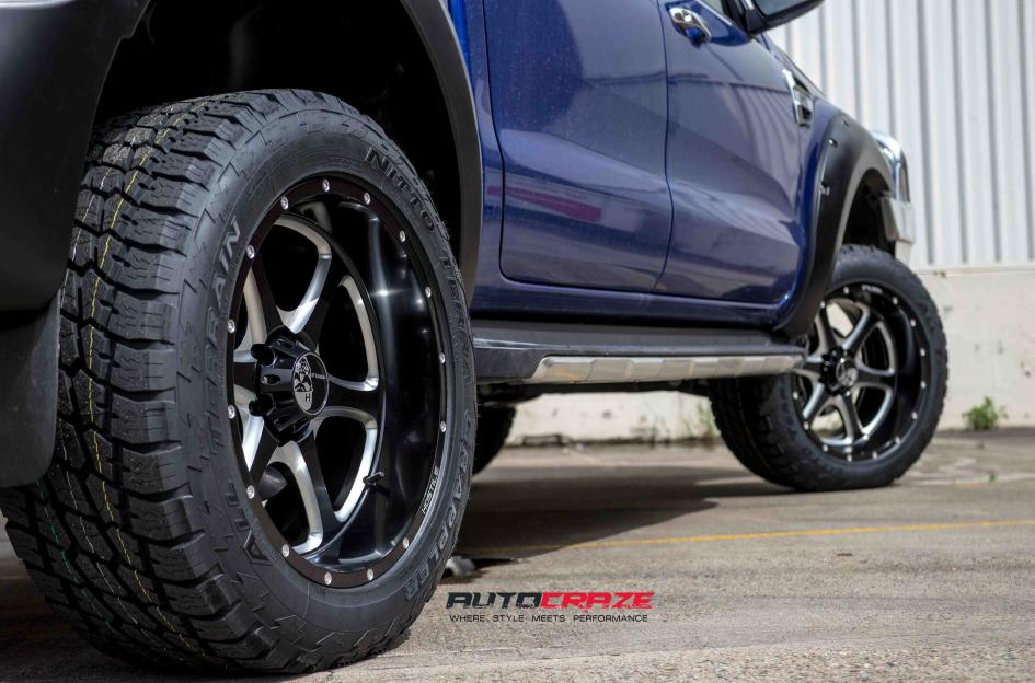 FORD RANGER EXILE SATIN BLACK MILLED ACCENTS