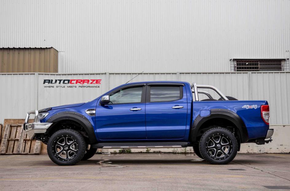 FORD RANGER EXILE SATIN BLACK MILLED ACCENTS