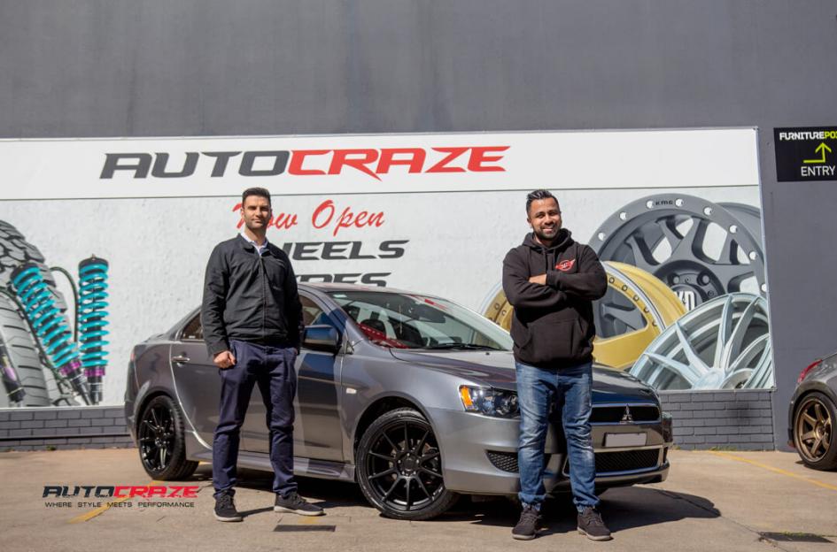 MITSUBISHI LANCER ESSEN SATIN BLACK
