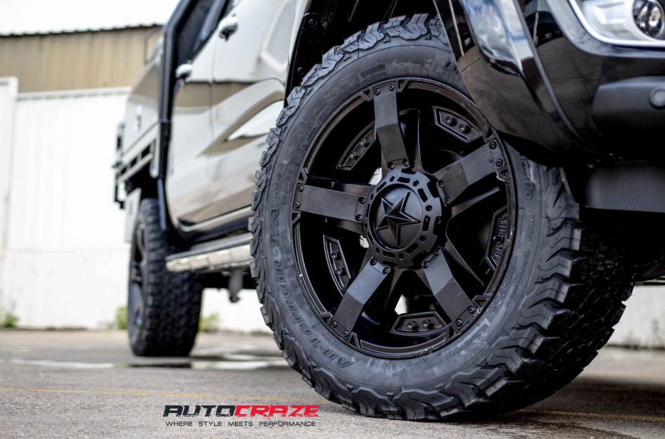 FORD RANGER ROCKSTAR XD 2 MATTE BLACK 4