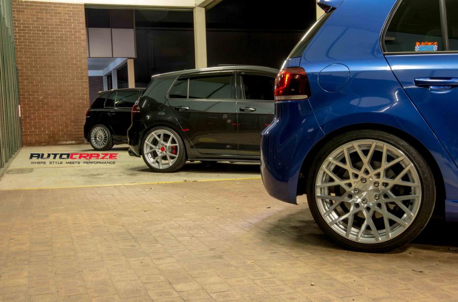 VOLKSWAGEN GOLF BLQ SILVER MACHINED