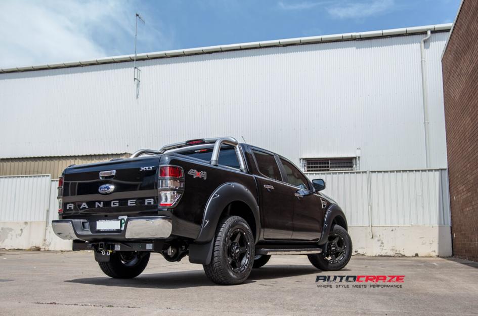 FORD RANGER GD04 MATTE BLACK
