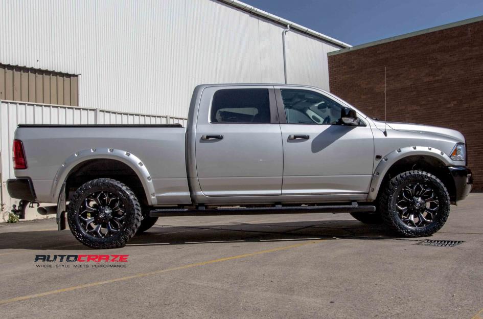 DODGE RAM ASSAULT GLOSS BLACK MILLED ACCENTS