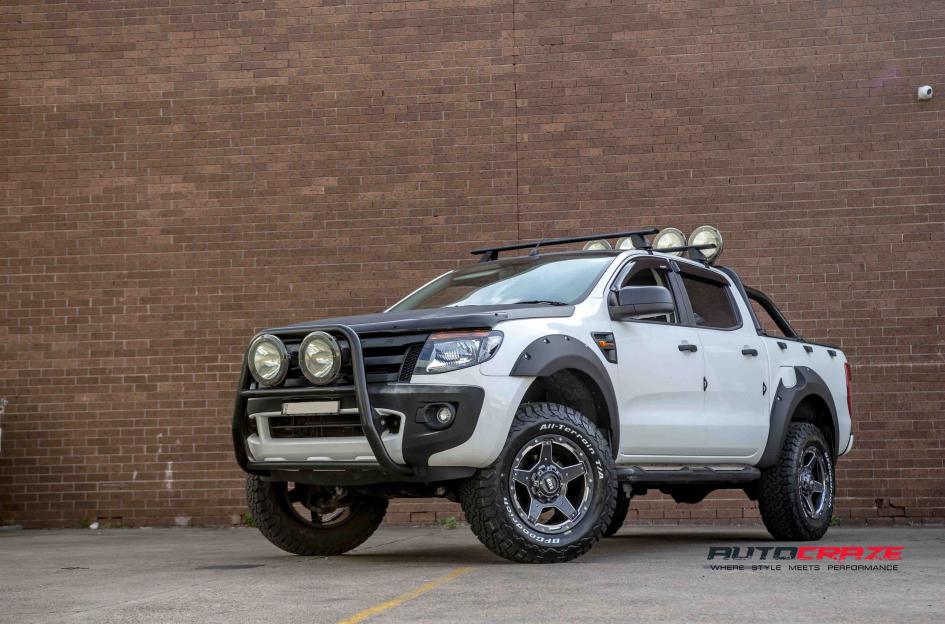 FORD RANGER GD04 GRAPHITE WITH MILLED ACCENTS 7
