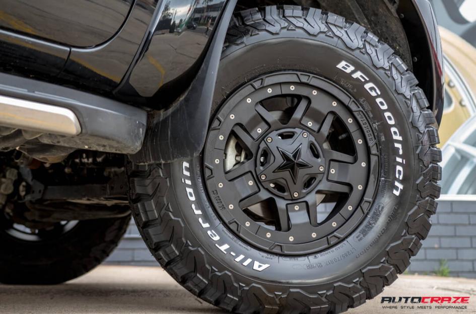 FORD RANGER ROCKSTAR XD 3 MATTE BLACK