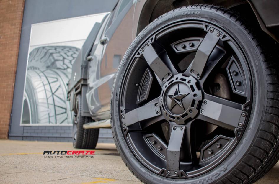 VOLKSWAGEN AMAROK ROCKSTAR XD 2 MATTE BLACK