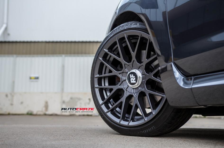 FORD FOCUS  5 STUD  RSE MATTE GUN METAL