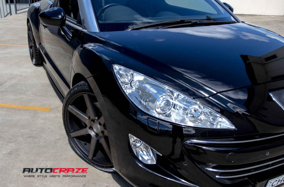 PEUGEOT RCZ VERONA MATTE BLACK TINTED FACE