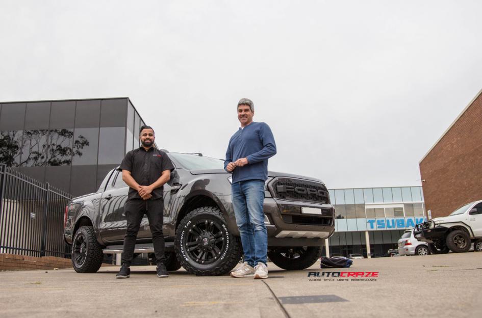 FORD RANGER MONSTER XD 2 MATTE BLACK 7