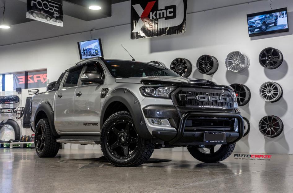 FORD RANGER GD04 MATTE BLACK