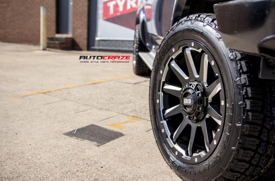ISUZU DMAX GD05 MATTE BLACK MILLED ACCENTS