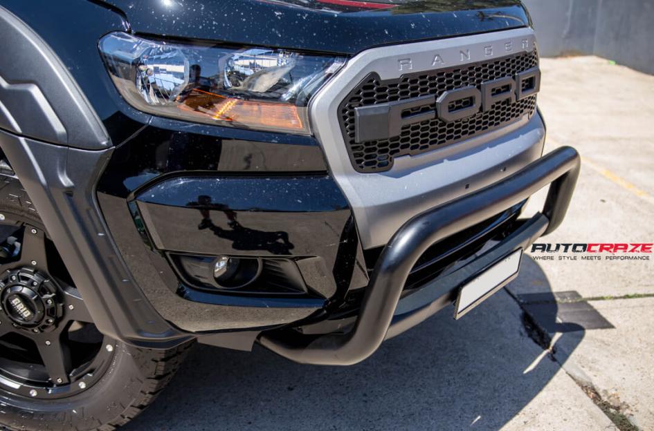FORD RANGER GD04 MATTE BLACK