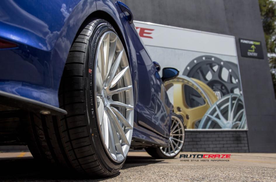 VOLKSWAGEN GOLF SF09 SILVER MACHINED