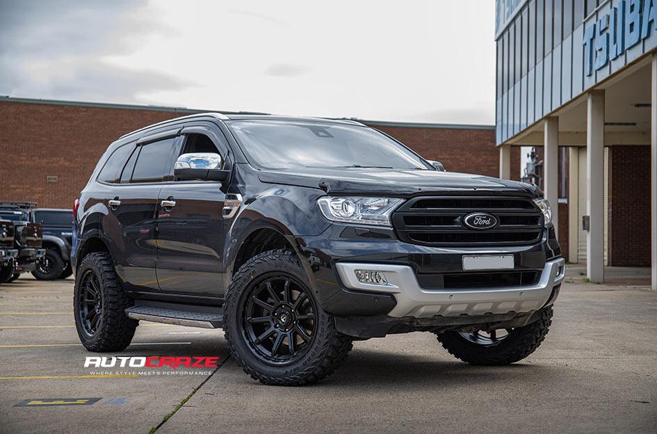 FORD EVEREST TORQUE MATTE BLACK