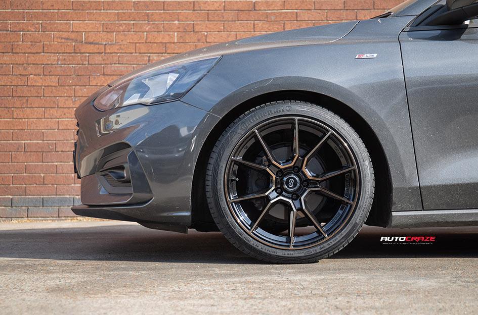 FORD FOCUS 5 STUD SC51 BLACK MILLED