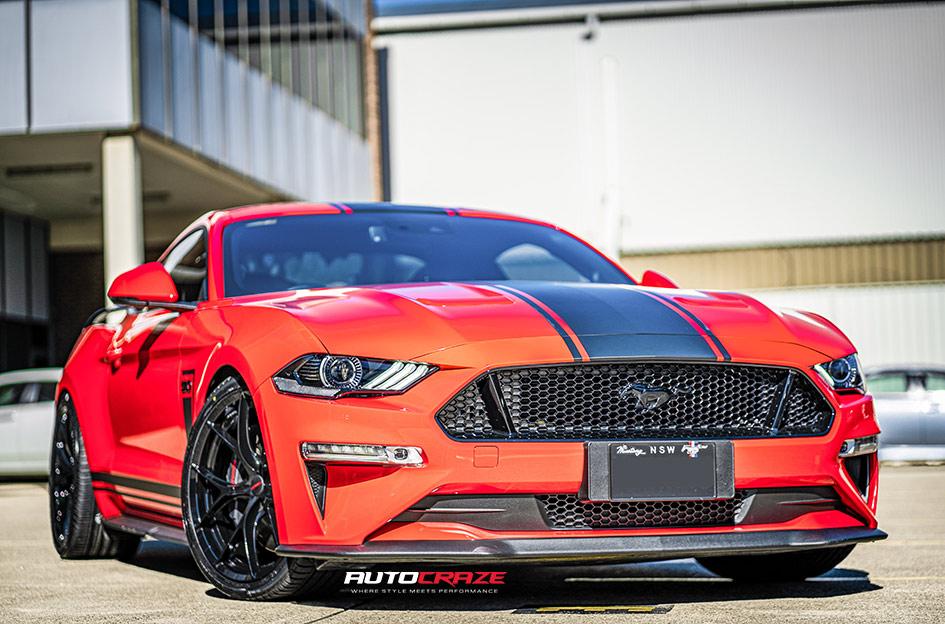 FORD MUSTANG ZR3 GLOSS BLACK