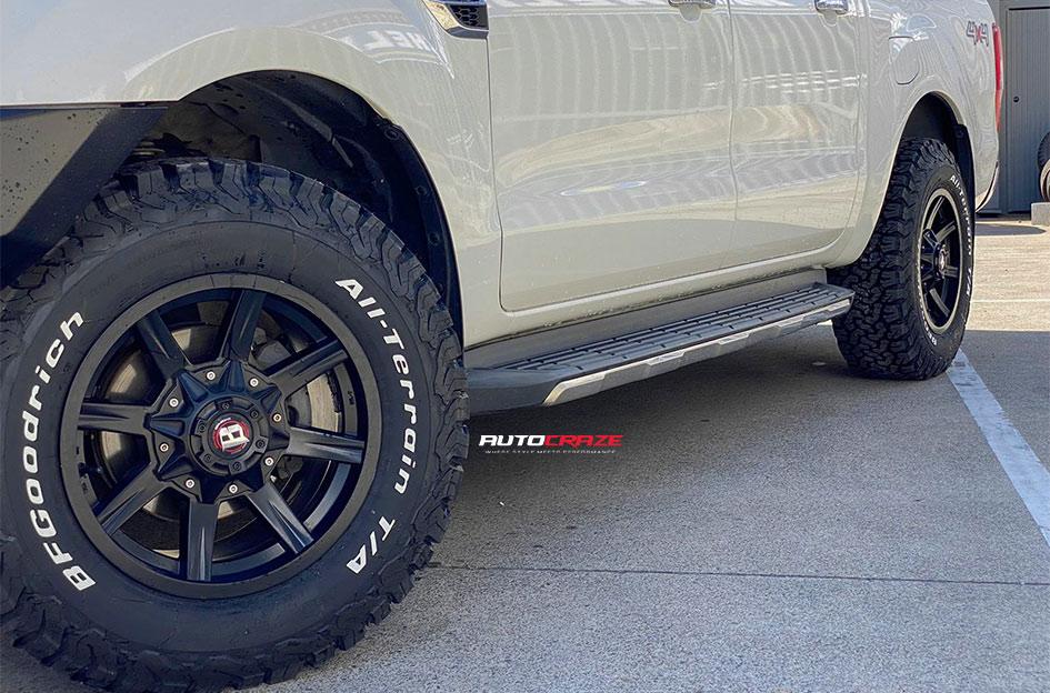 FORD RANGER RAZORBACK FLAT BLACK