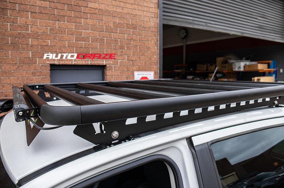 FORD RANGER AVALANCHE MATTE BLACK FRONT MILLED