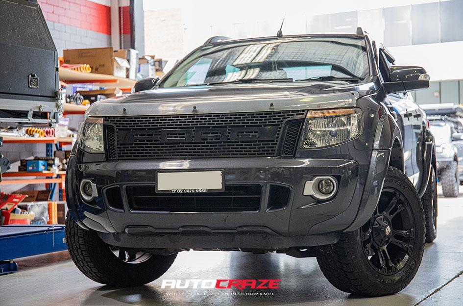 FORD RANGER BROOKLYN MATTE BLACK
