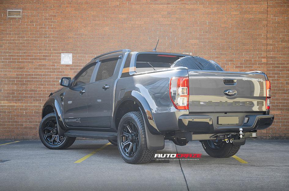 FORD RANGER SIEGE MATTE BLACK