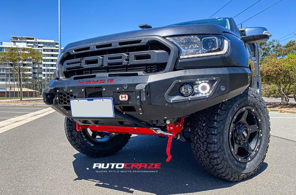 FORD RANGER GD04 MATTE BLACK