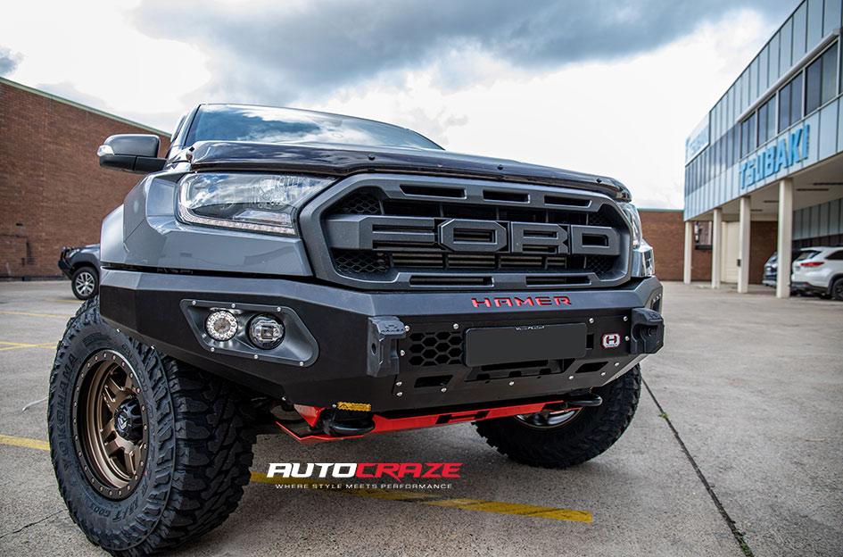 FORD RANGER RAPTOR ANZA MATTE BRONZE WITH BLACK RING