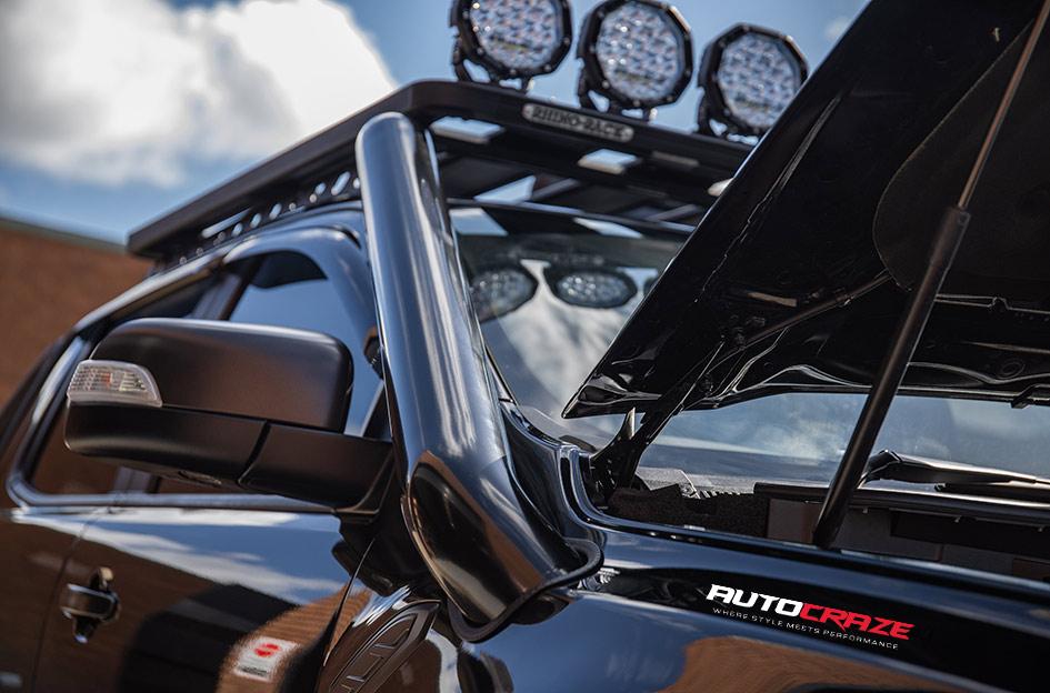 FORD RANGER RAPTOR KMC GAUNTLET XD852 SATIN BLACK